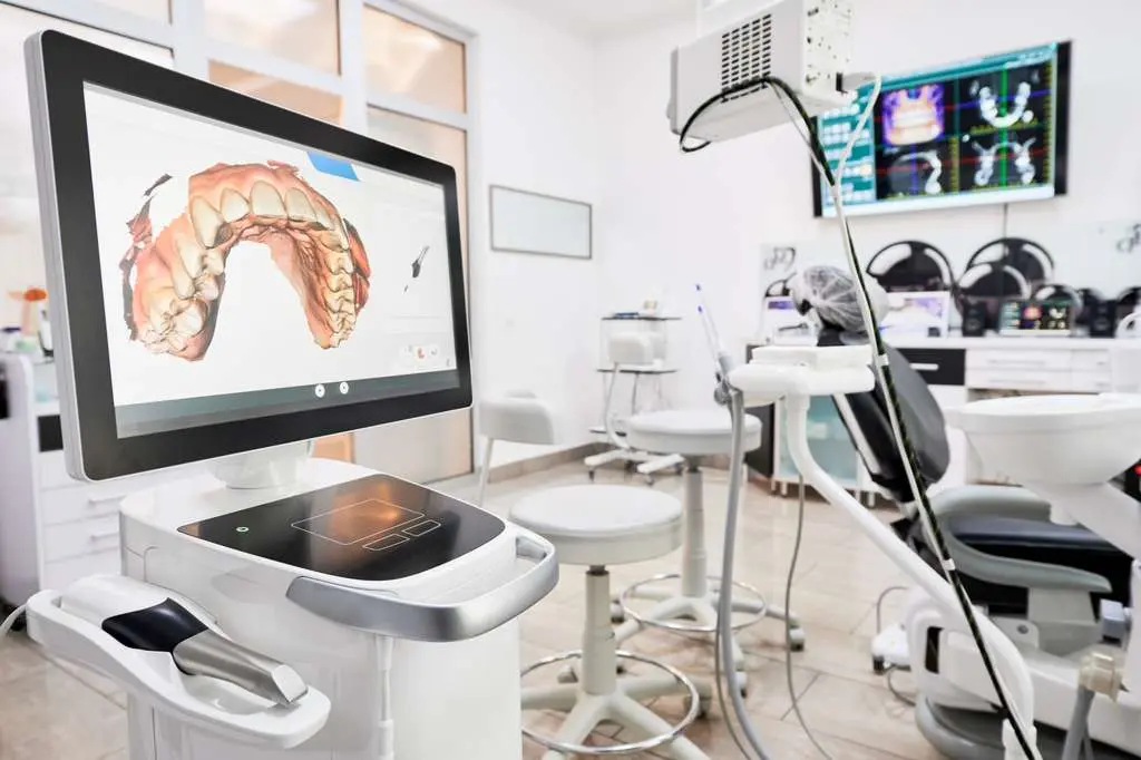 Interior of AVF Dental Lab in Aliso Viejo