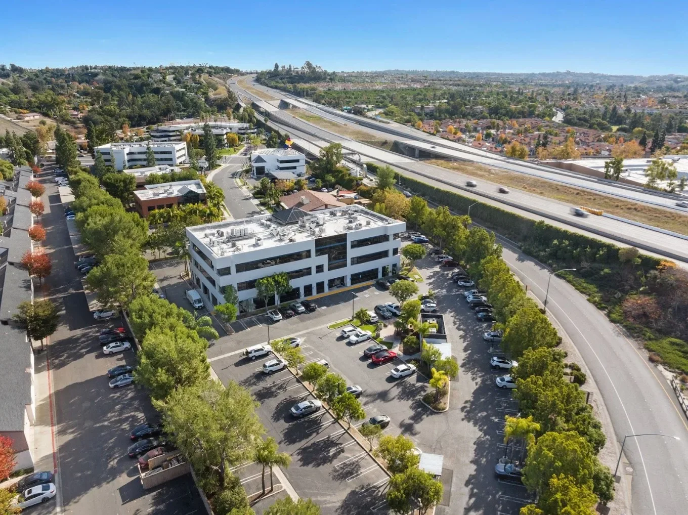 Aerial view of our Aliso Viejo office